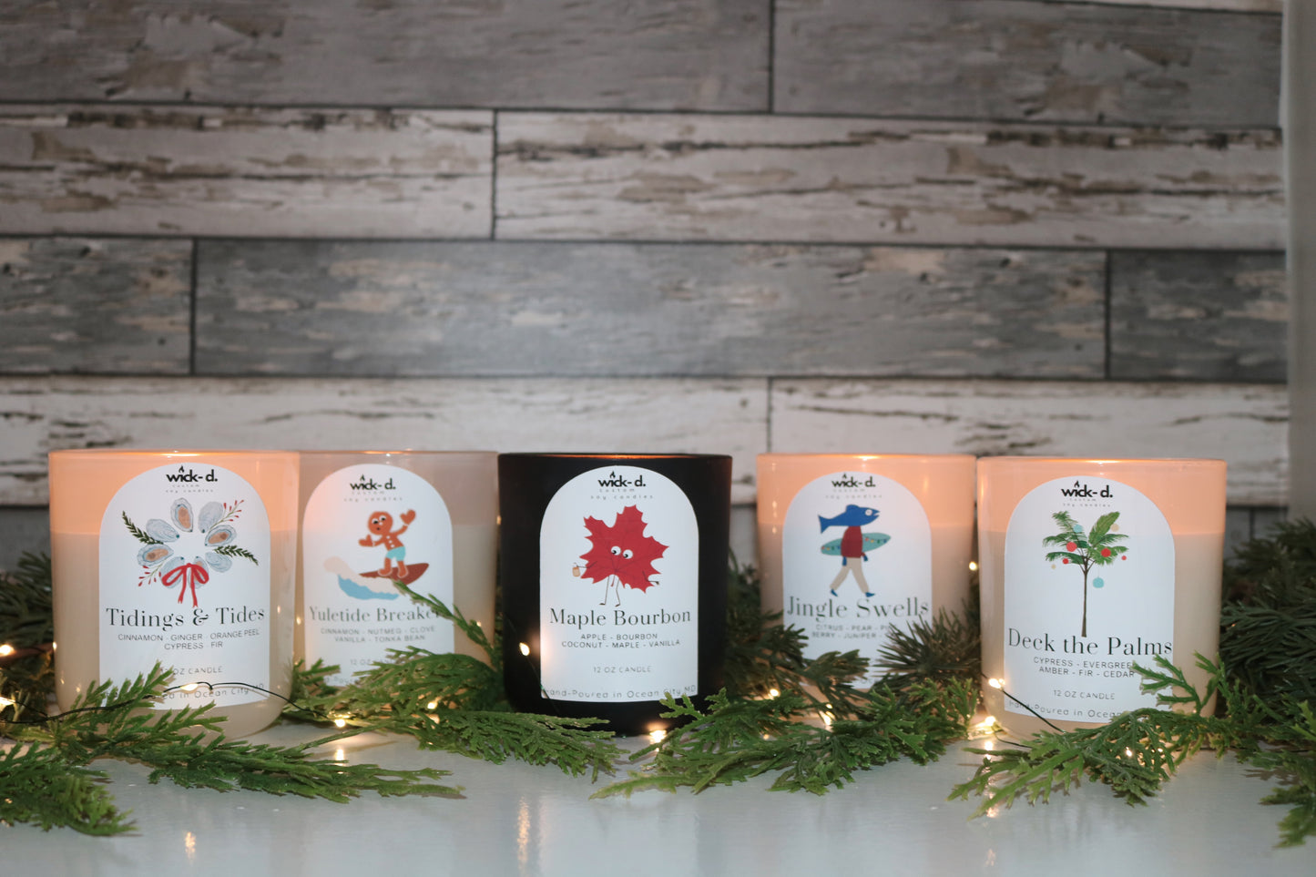 Maple Bourbon 12 oz Candle