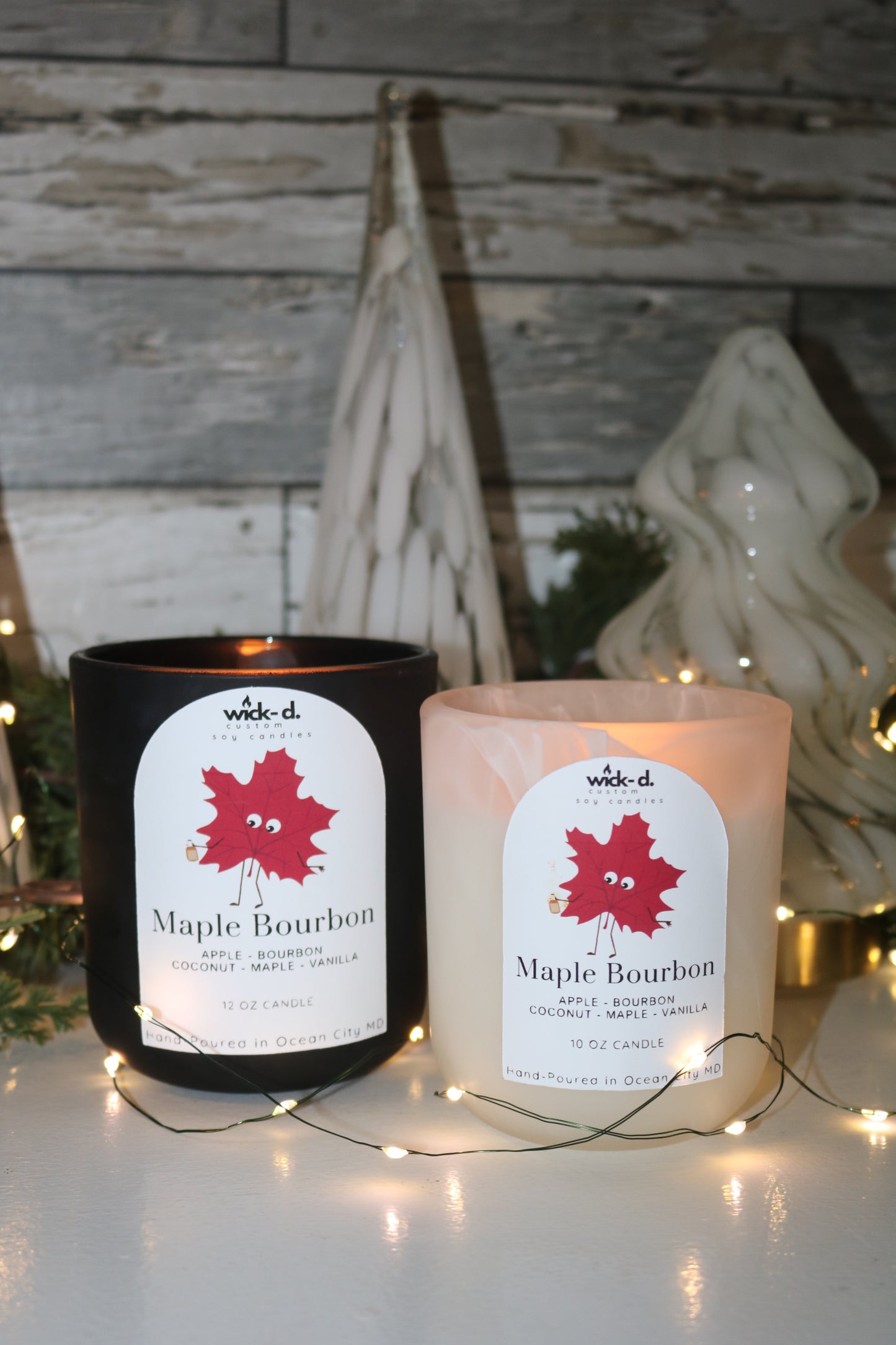 Maple Bourbon 12 oz Candle