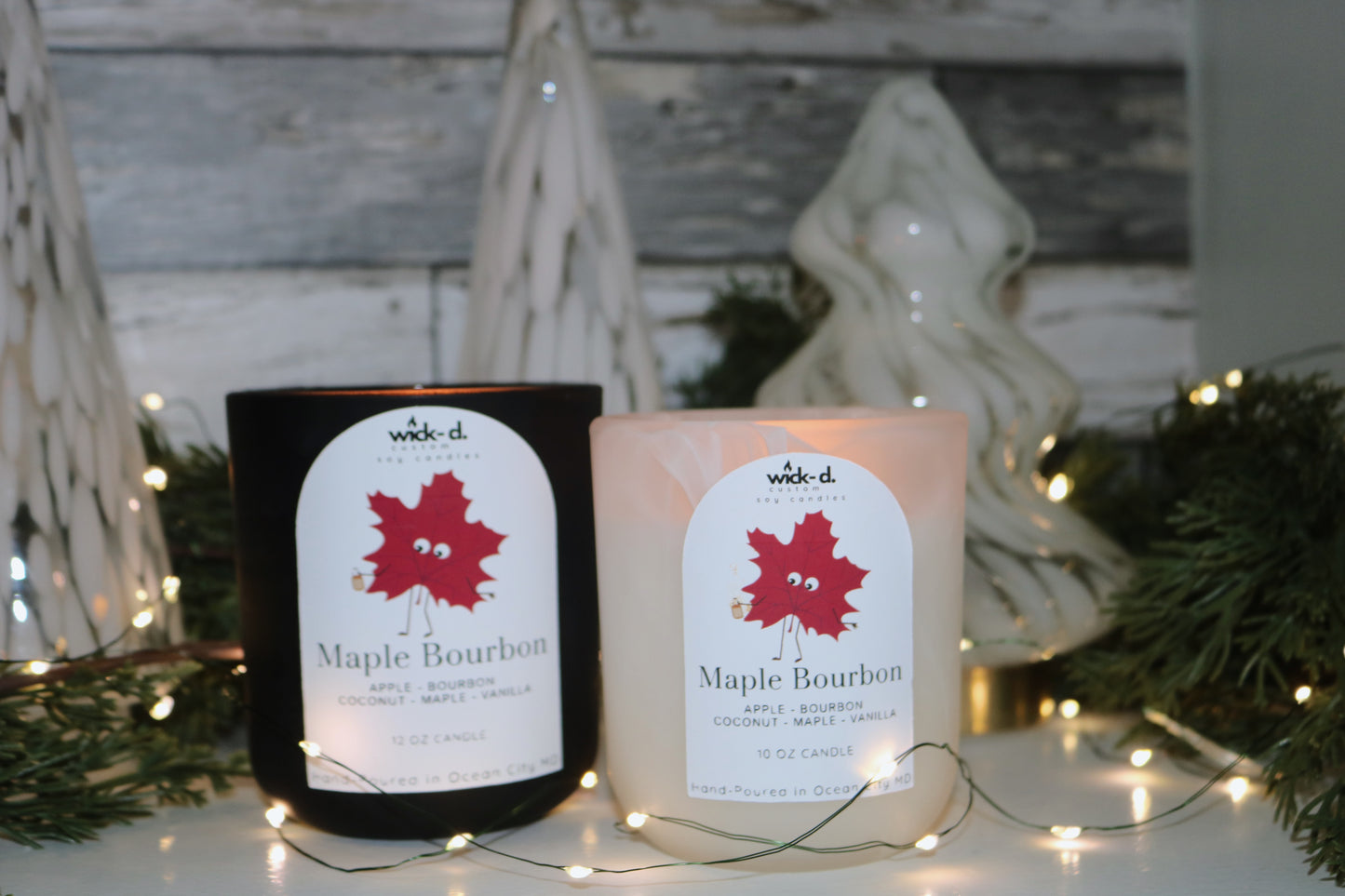 Maple Bourbon 10oz Candle