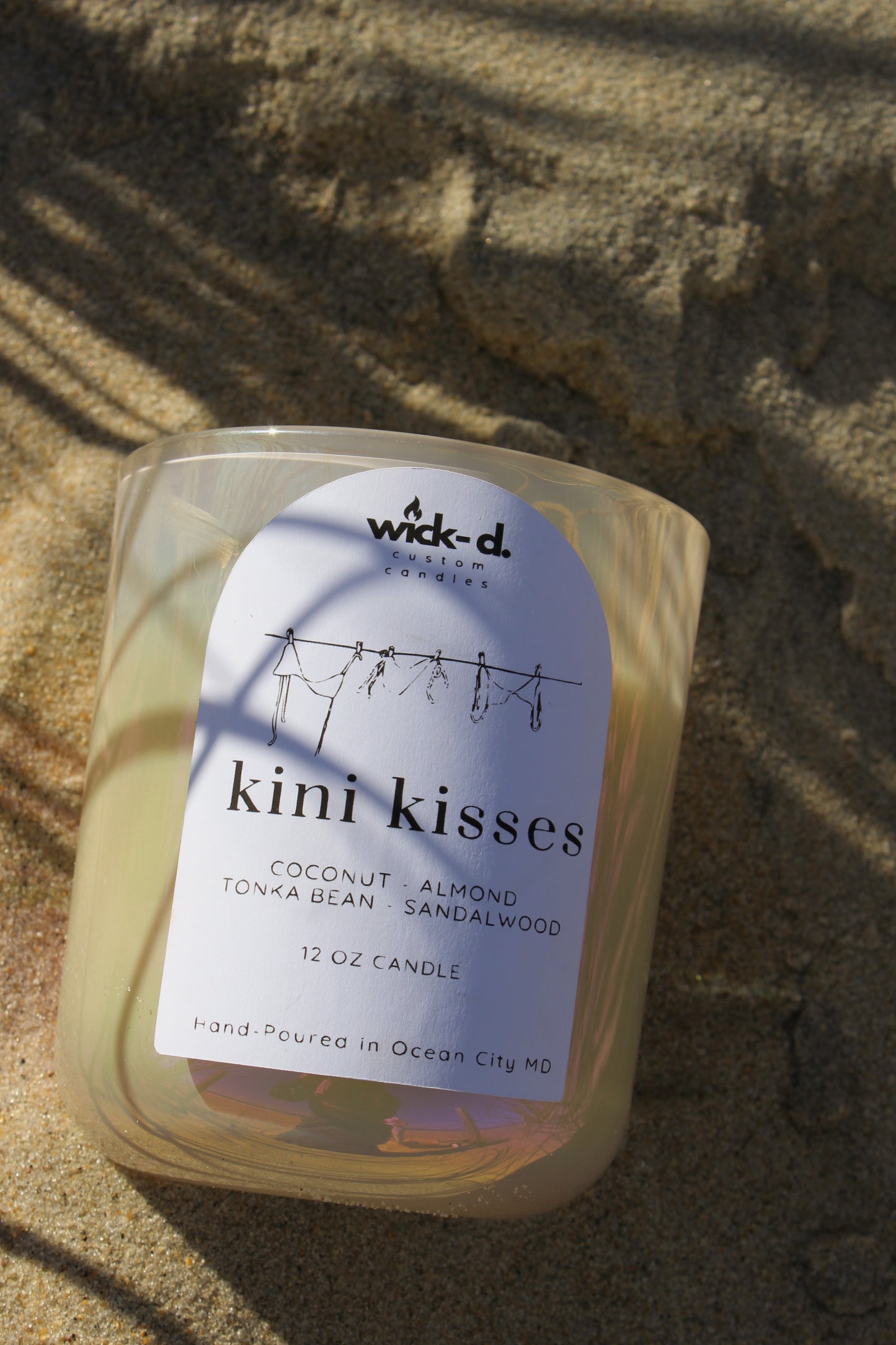 Kini Kisses Candle