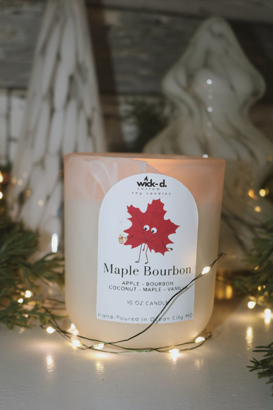 Maple Bourbon 10oz Candle